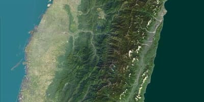Mapa de Taiwán satélite